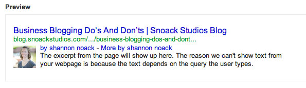 google-authorship-test